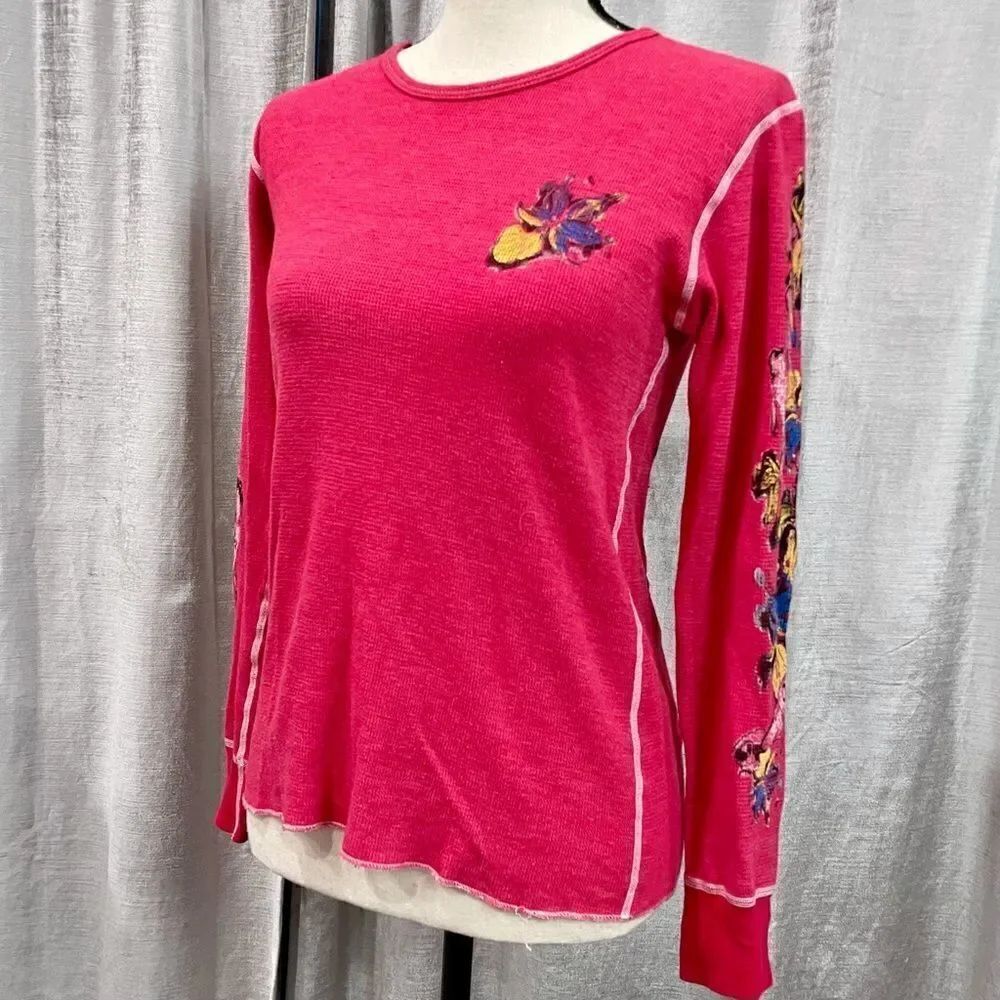 2BEFREE Embellished Thermal Long Sleeve T-Shirt